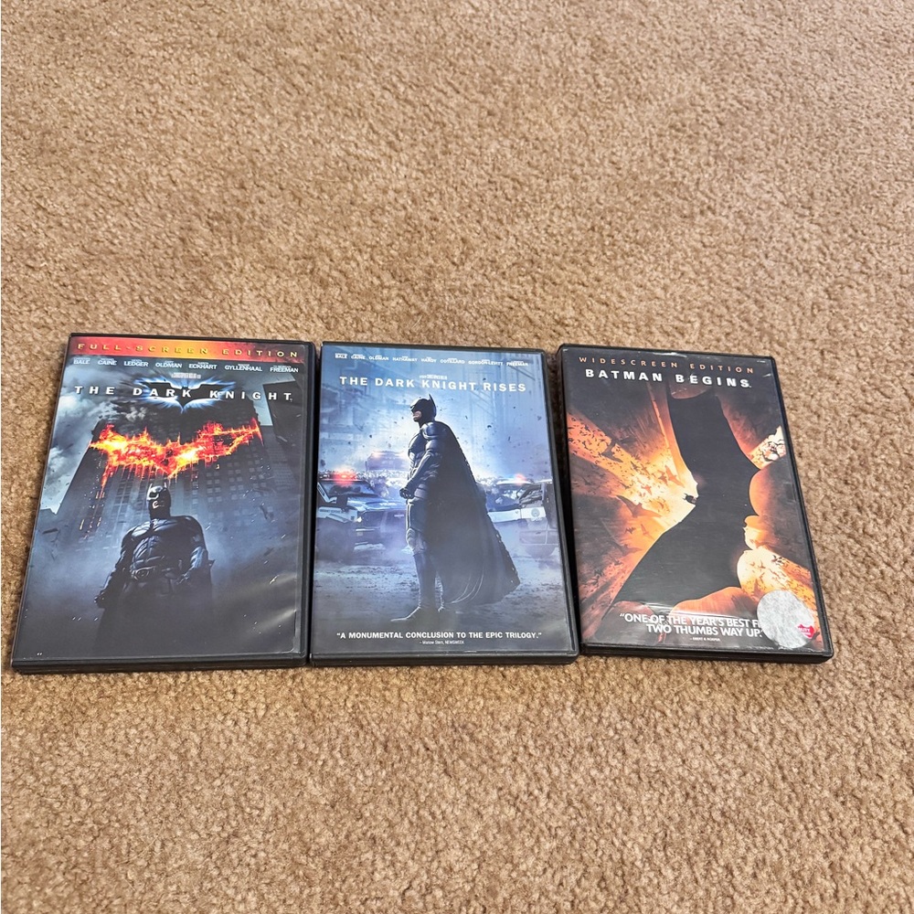 Batman Trilogy DVD Set